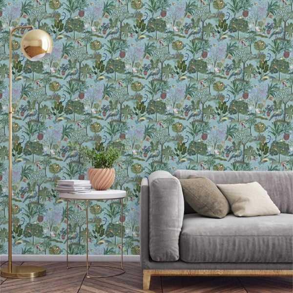 World Of Wallpaper Paradise Garden Wallpaper