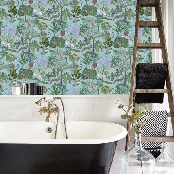 World Of Wallpaper Paradise Garden Wallpaper