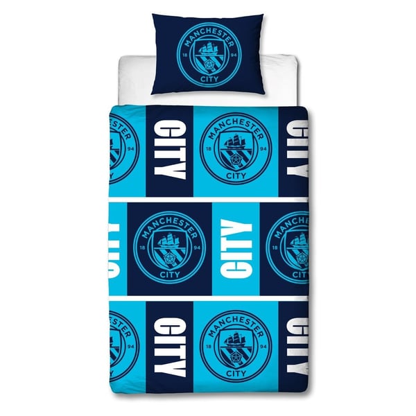 Manchester City FC 91 Rotary Reversible Duvet Cover Set