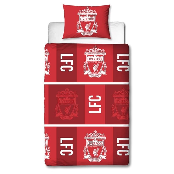 Liverpool FC 91 Rotary Crest Reversible Duvet Cover Set