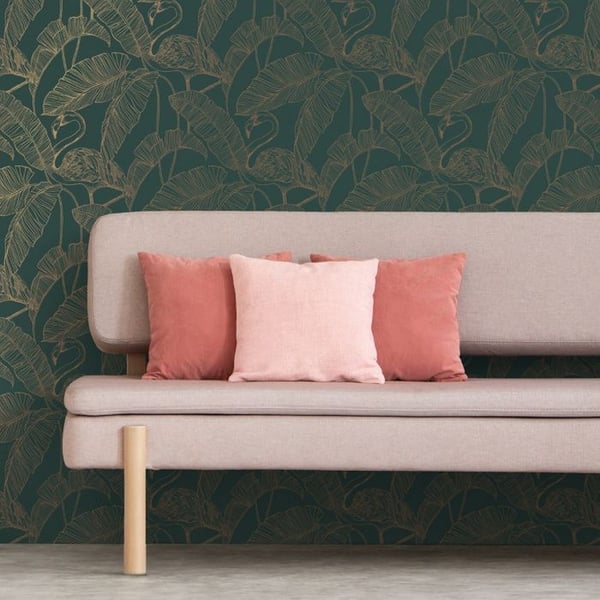 Fine Decor Flamingo Wallpaper