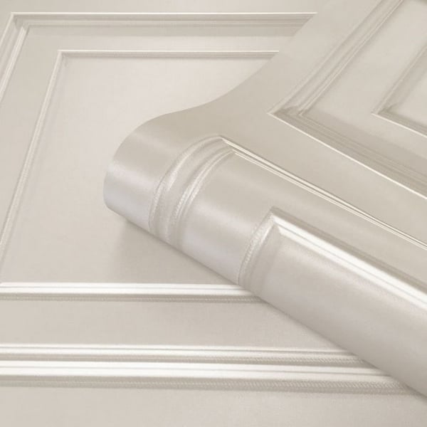 Belgravia Amara Wood Panel Vinyl Textured Wallpaper