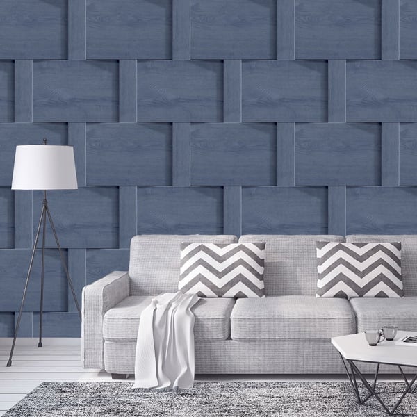 Debona Harrow Weave træpanel tapet