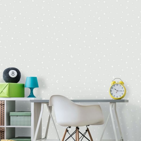 Holden Décor Over The Rainbow Glow In The Dark Wallpaper