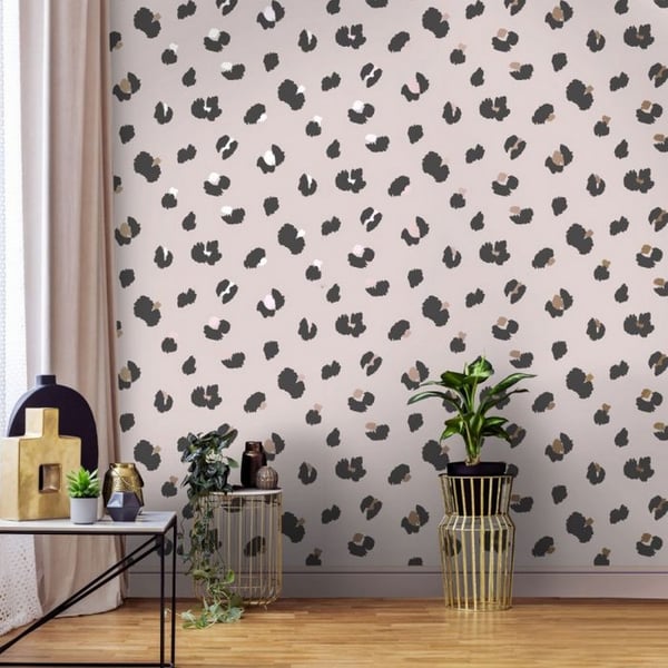 Holden Décor Leopard Print Wallpaper