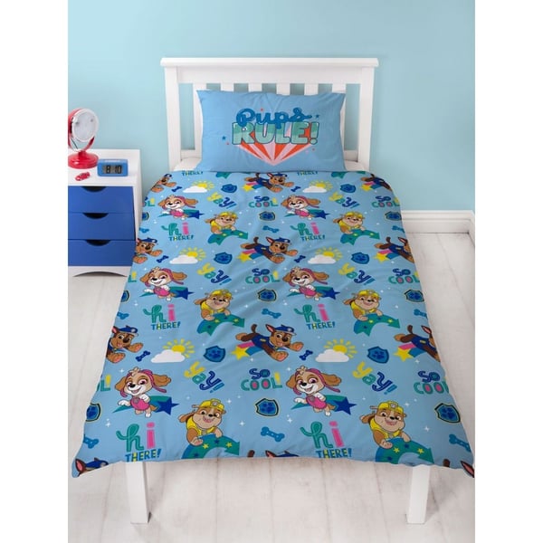 Paw Patrol Cool Reversible Duvet Cover Set