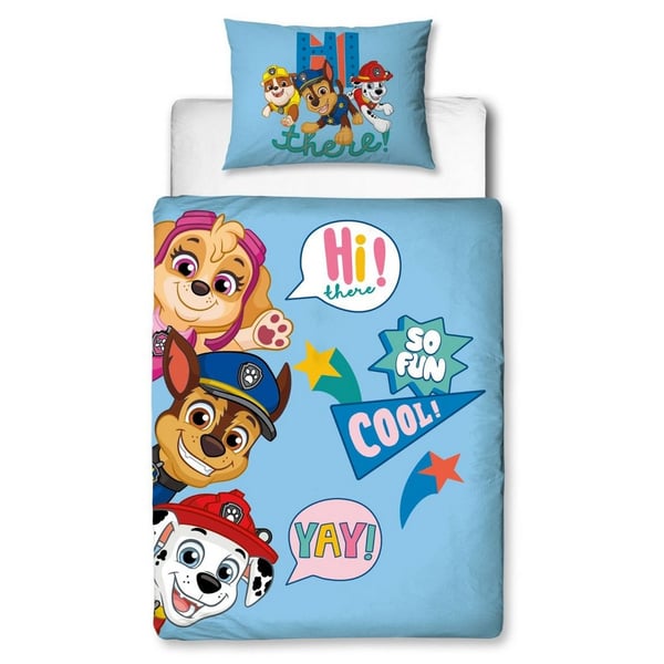 Paw Patrol Cool Reversible Duvet Cover Set