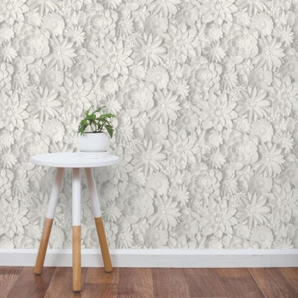 Fine Decor Dimensioner blomstret tapet