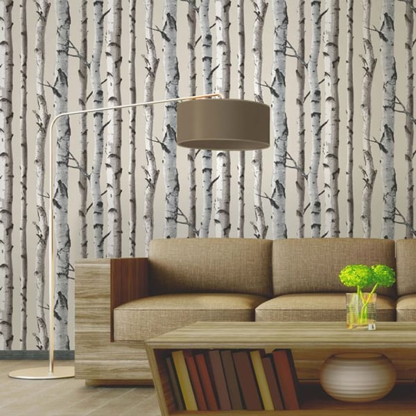 Fine Decor Birch Trees Wallpaper