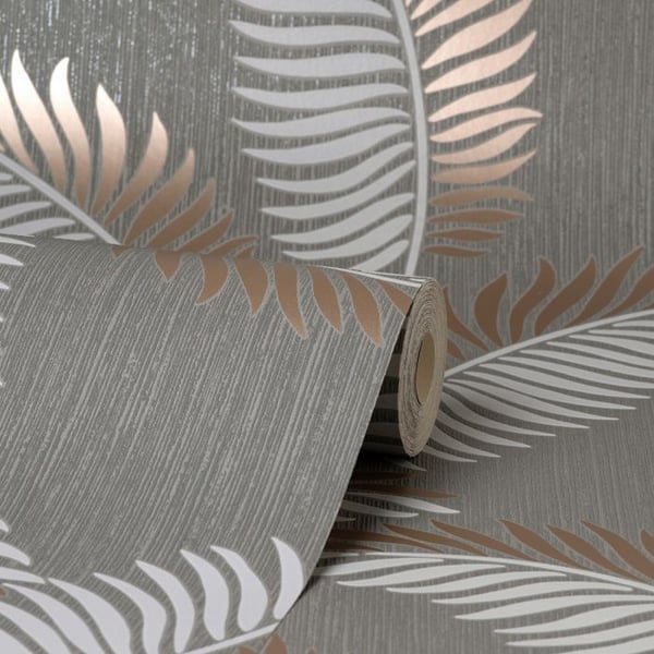 Fine Decor Cascade Leaf Wallpaper