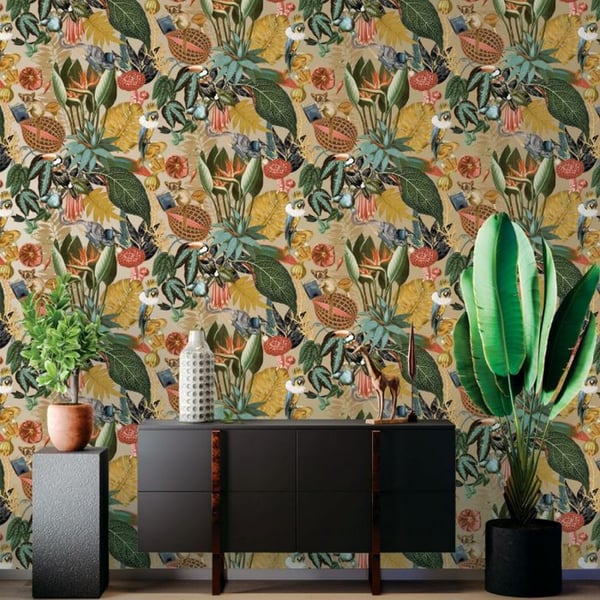 Holden Décor Wonderland Tropical Wallpaper