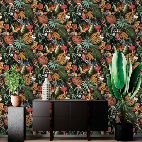 Holden Décor Wonderland Tropical Wallpaper