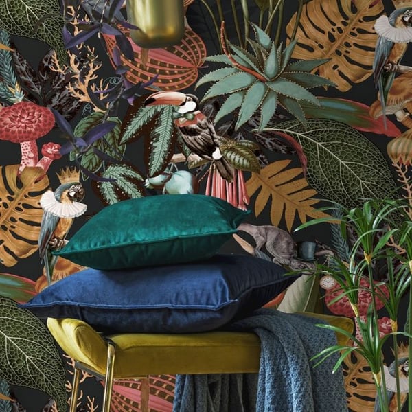 Holden Décor Wonderland Tropical Wallpaper