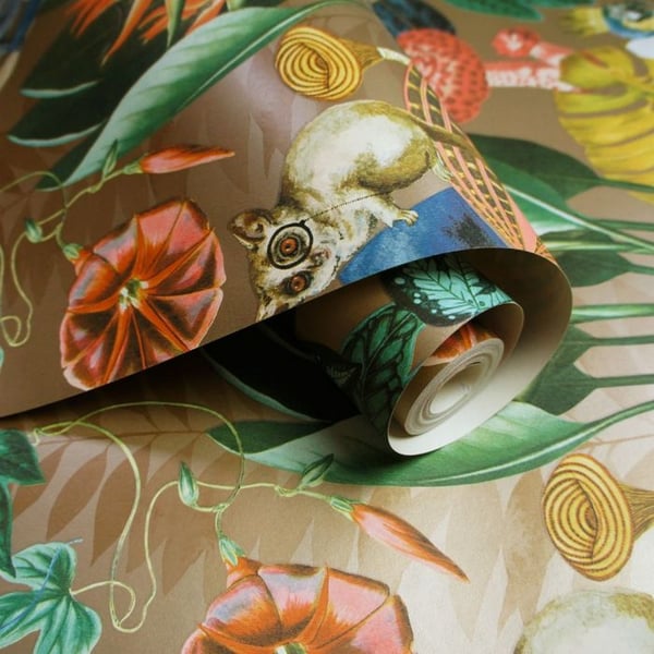 Holden Décor Wonderland Tropical Wallpaper