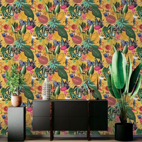 Holden Décor Wonderland Tropical Wallpaper