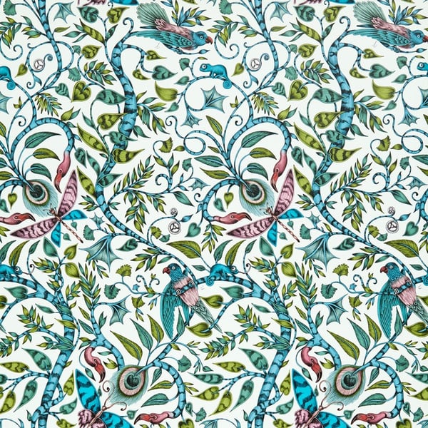 Emma J Shipley Animalia Rousseau Jungle Wallpaper