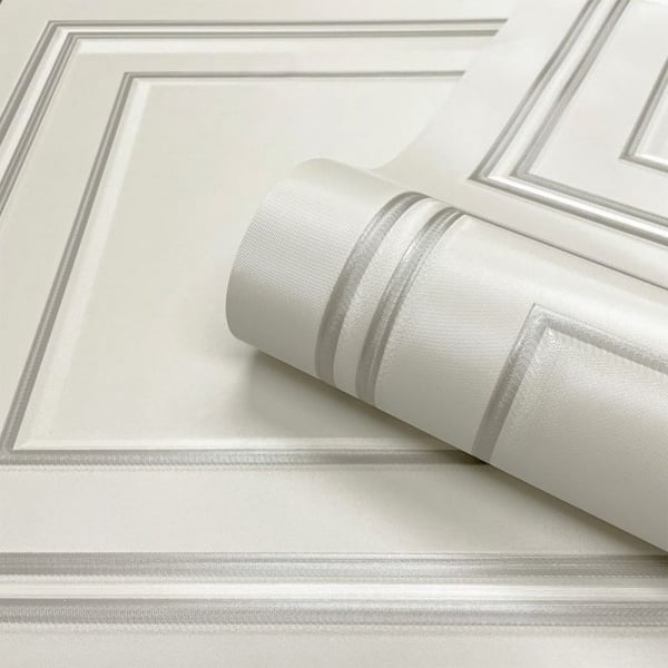 Belgravia Amara Panel Vinyl Textured Wallpaper