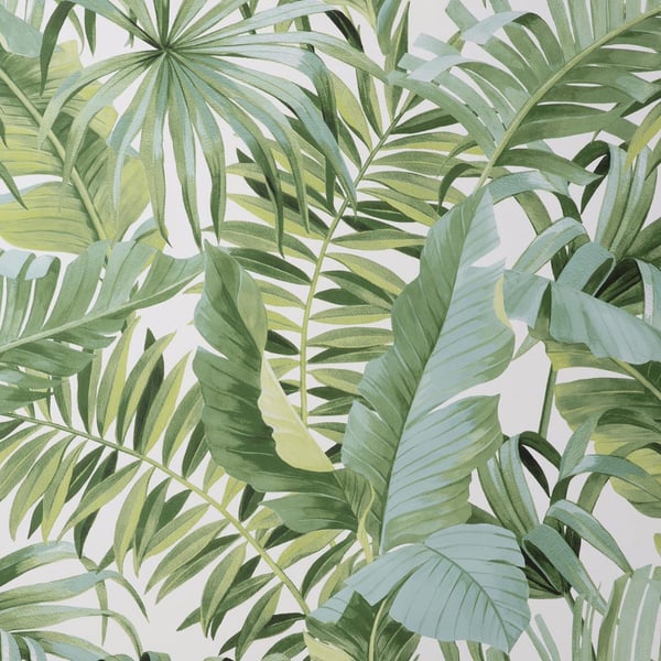 Fine Decor Maui Leaf Wallpaper