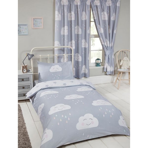 Bedding & Beyond Happy Clouds Duvet Cover Set