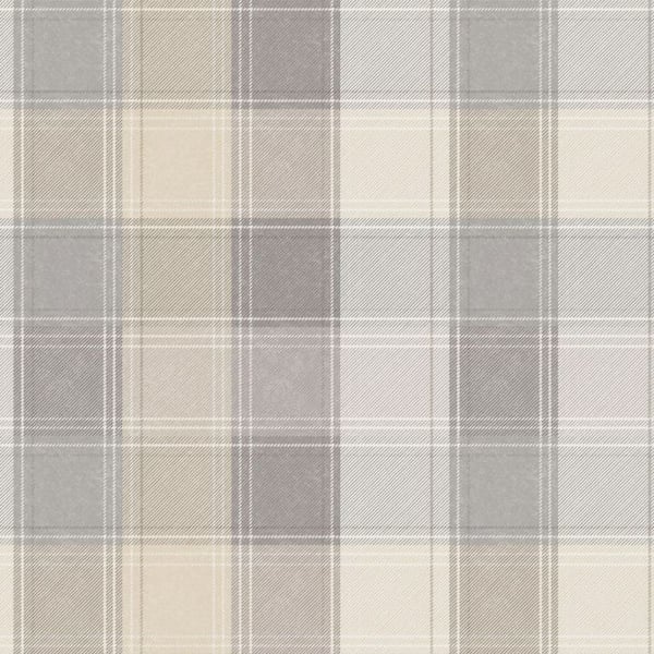 Arthouse Country Checked Wallpaper