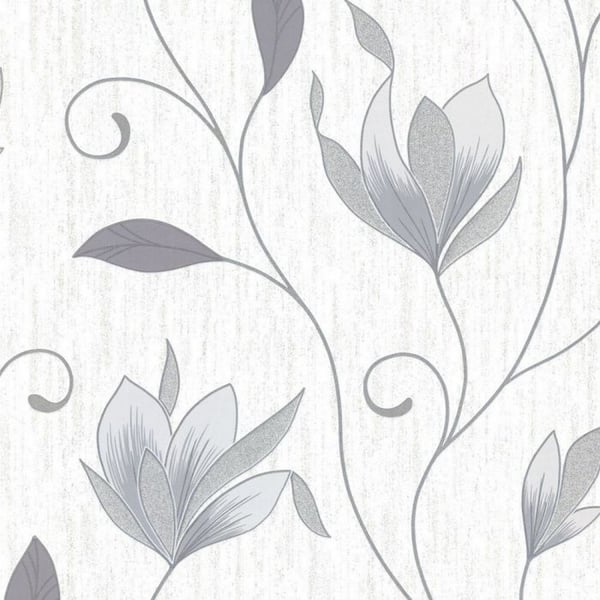 Envy Synergy Floral Textured Wallpaper