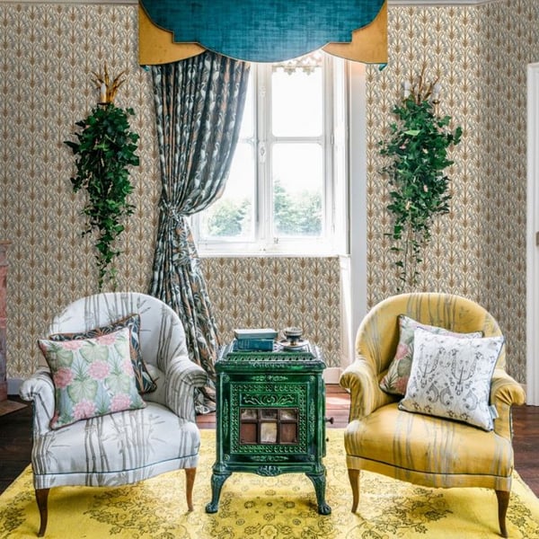 The Chateau By Angel Strawbridge Nouveau Heron Wallpaper