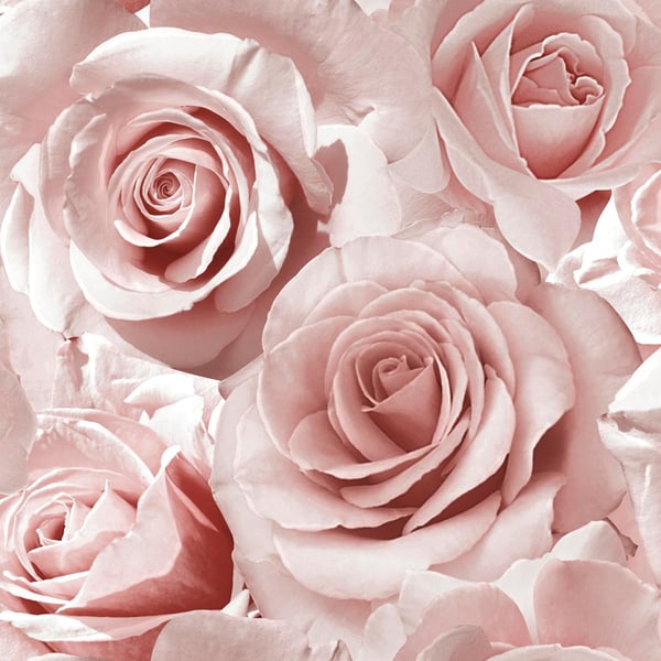 Muriva Madison Rose Glitter Wallpaper