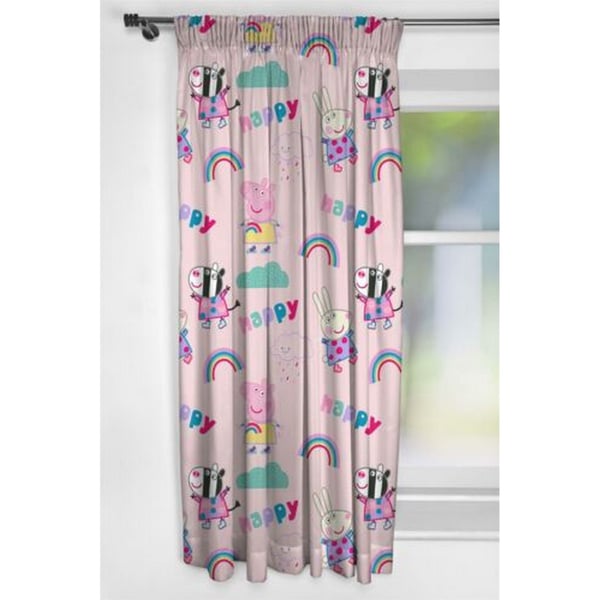 Peppa Pig Storm Pencil Pleat Curtains (Pack of 2)