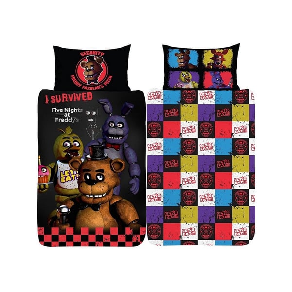 Five Nights At Freddys Duvet Cover Set Five Nights At Freddys Duvet Cover Set