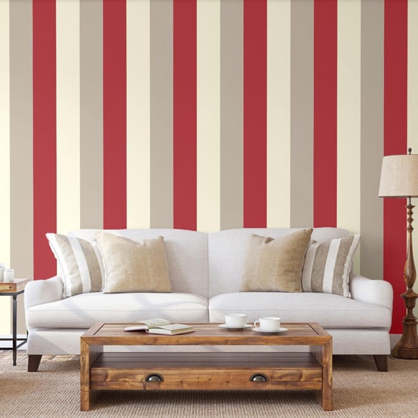 Direct Wallpapers Randig Texturerad Tapet