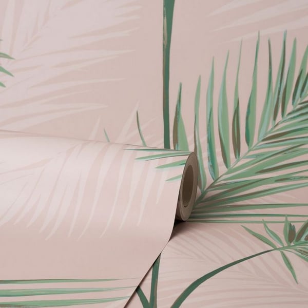 Fine Decor South Beach Palm Leaf tapet