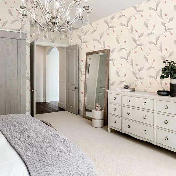 Belgravia Tiffany Floral Trial Textured Wallpaper