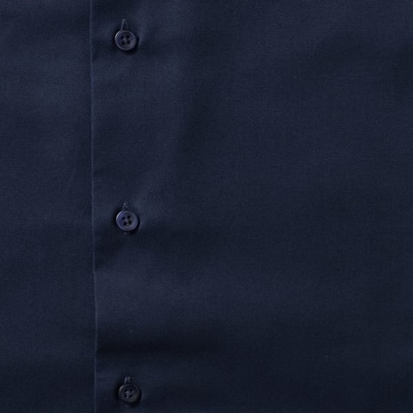 Russell Collection Mens Short Sleeve Easy Care Tailored Oxford Shirt