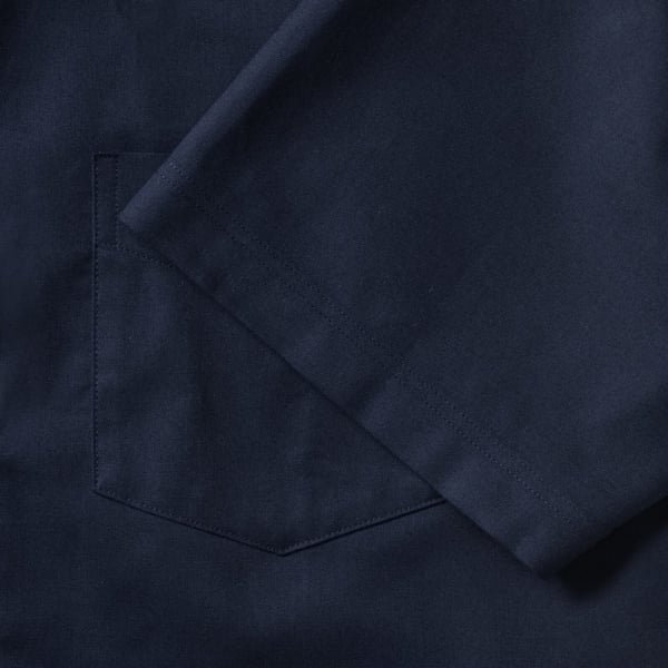Russell Collection Mens Short Sleeve Easy Care Oxford Shirt