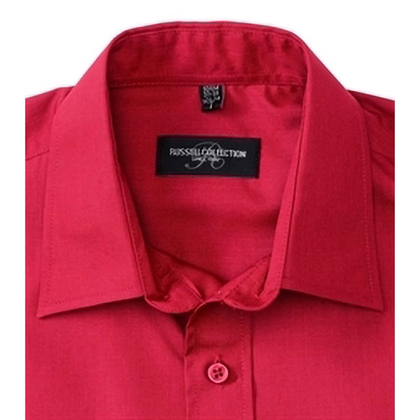 Russell Collection Mens Long Sleeve Shirt