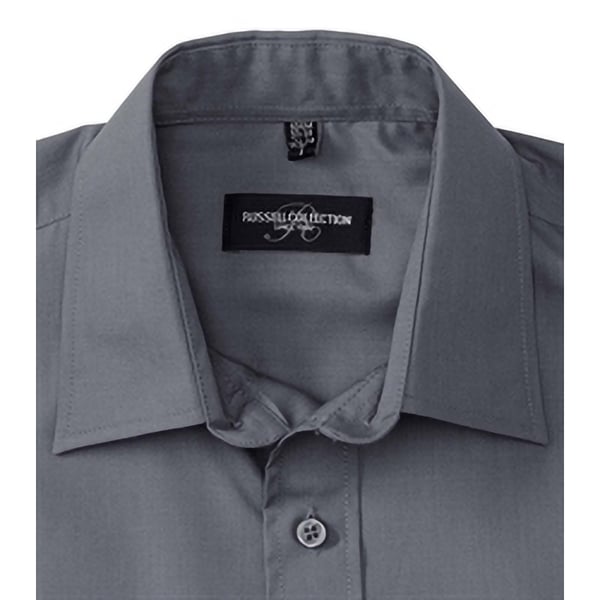 Russell Collection Mens Long Sleeve Shirt