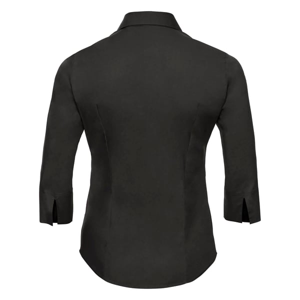 Russell Collection Ladies/Womens 3/4 Sleeve Easy Care Fitted Shirt