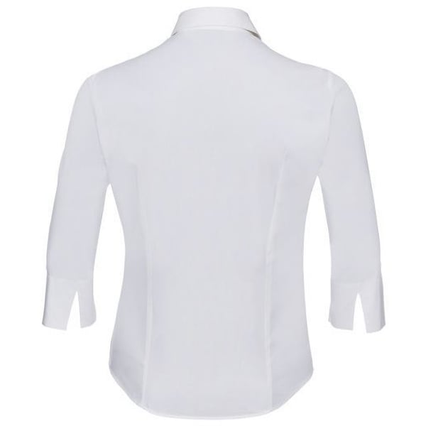 Russell Collection Ladies/Womens 3/4 Sleeve Easy Care Fitted Shirt