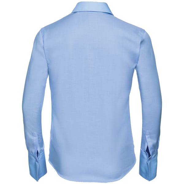 Russell Collection Ladies/Womens Long Sleeve Ultimate Non-Iron Shirt