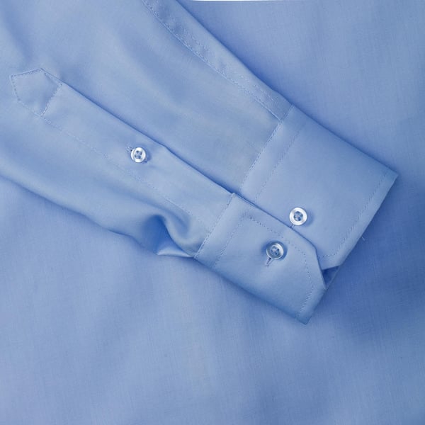 Russell Collection Mens Long Sleeve Ultimate Non-Iron Shirt