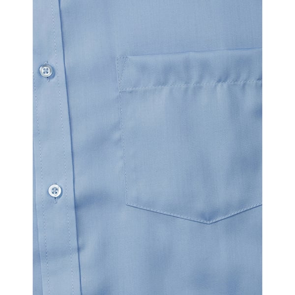 Russell Collection Mens Short Sleeve Ultimate Non-Iron Shirt