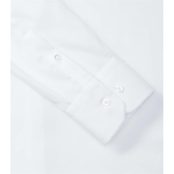 Russell Collection Mens Long Sleeve Tailored Ultimate Non-Iron Shirt