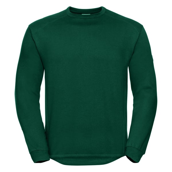 Russell Workwear Mens Crew Neck Set In Sweatshirt Top