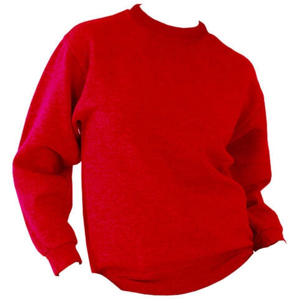 UCC 50/50 Mens Heavyweight Plain Set-In Sweatshirt Top