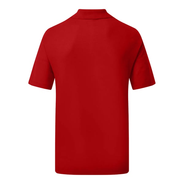 UCC 50/50 Mens Plain Pique Short Sleeve Polo Shirt
