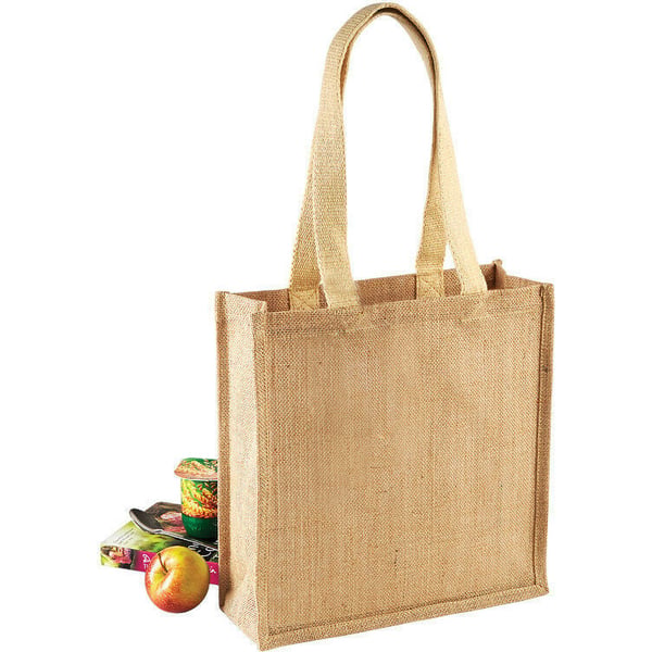 Westford Mill Jute Compact Tote Bag - 10 Litres