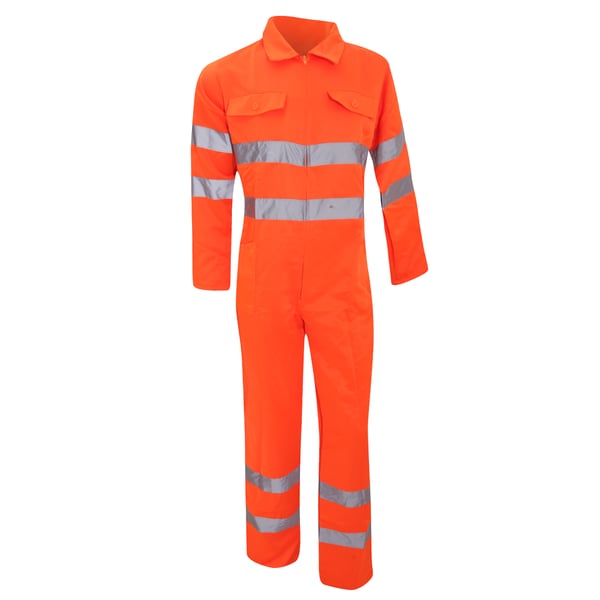 Yoko Hi-Vis polybomuldsovertrækstøj / arbejdstøj til mænd