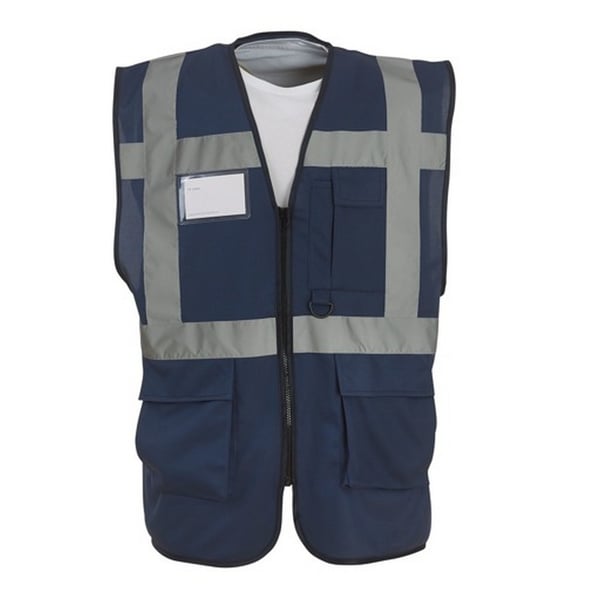 Yoko Hi-Vis Premium Executive/Manager Waistcoat / Jacket