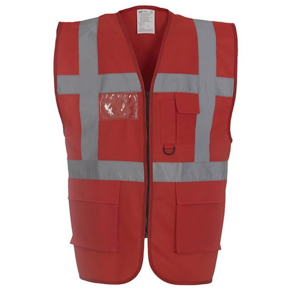 Yoko Hi-Vis Premium Executive/Manager Waistcoat / Jacket