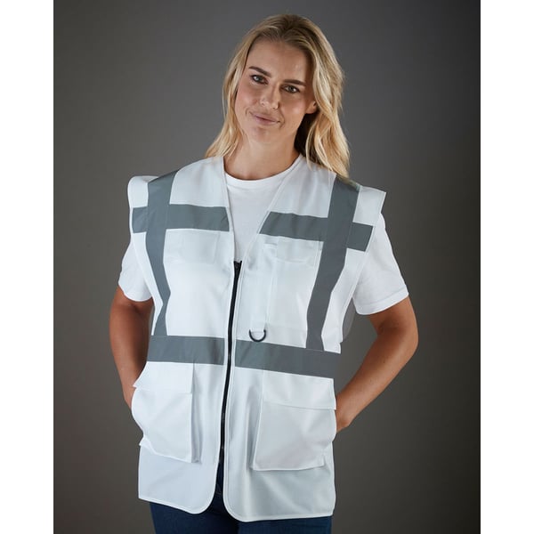 Yoko Hi-Vis Premium Executive/Manager Waistcoat / Jacket